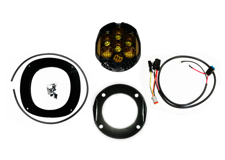 FXR Fairing - Baja Designs LP6 Light Kit